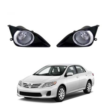 Toyota Corolla Fog Lamps with Glass Lens - Model 2008-2011 - 277E2